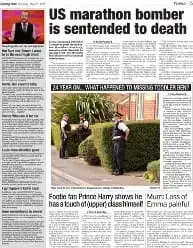 Irish Examiner newspaper with Leanteams