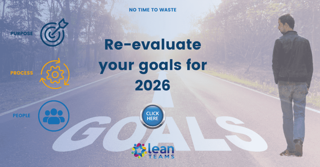 Man walking on a road with "Goals" written on the ground, promoting goal setting for 2026.