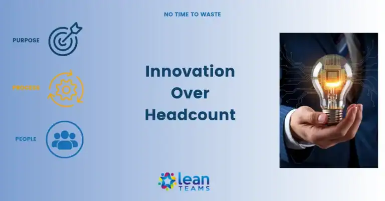 Hand holding a lightbulb symbolising innovation in Lean manufacturing.